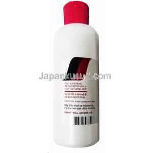 γ-ベンゼンヘキサクロリド　ローション,　リンデンローションUSP, ボトル側面